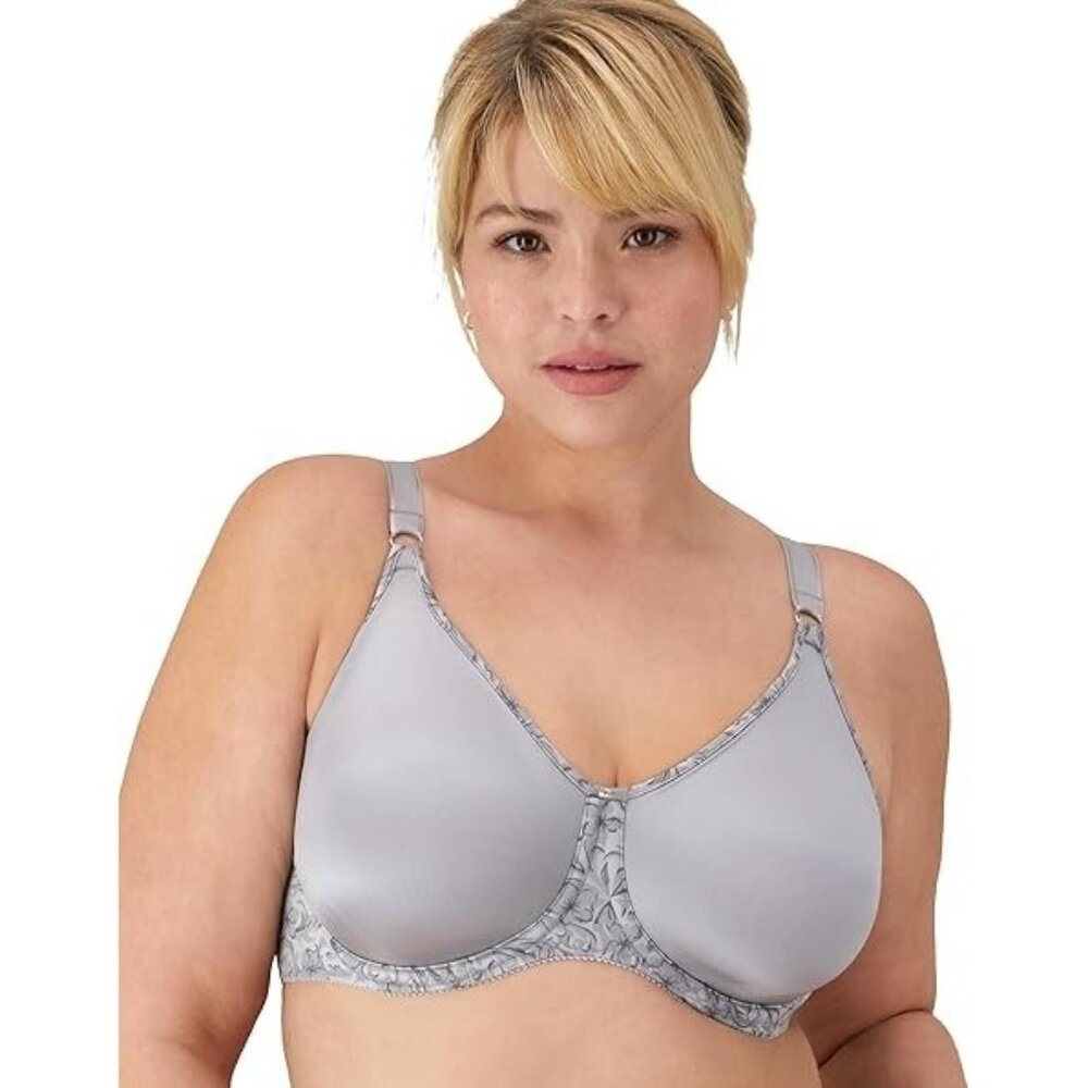 Wonderbra W7575 Underwired Bra Silver Sconce 36B Side Shaping NWOT